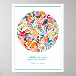 Waterverf Bestaan van liefdadigheid Poster