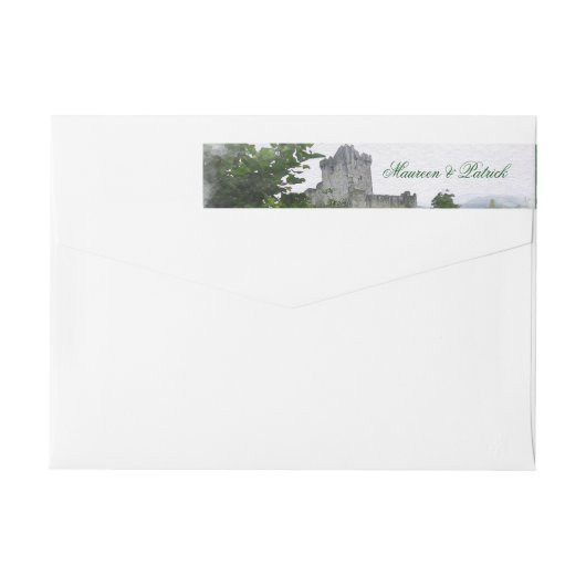 Waterverf bestemming: Ierland (Achterkant)