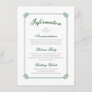 Waterverf bestemming: Ierland - Informatie Informatiekaartje