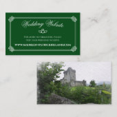 Waterverf Bestemming: Ierland Website Informatiekaartje (Voorkant / Achterkant)