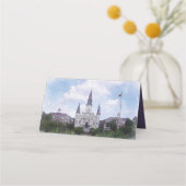 Waterverf bestemming: New Orleans Plaatskaartje (Achterkant)