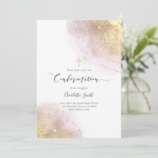 waterverf Bevestiging Kaart (Staand voorkant)