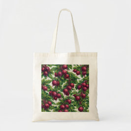 Waterverf Biet Botanisch Groente Patroon Tote Bag