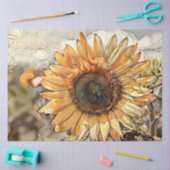 Waterverf Big Sunflower Elegant Collectie Tissuepapier (Craft)