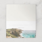 Waterverf Big Sur California Gastennaam Plaatskaartje (Buitenkant ongevouwen)