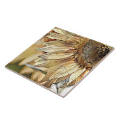 Waterverf Big Yellow Sunflower Elegant Collectie Tegeltje (Zijkant)