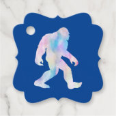 Waterverf Bigfoot Bedankjes Labels (Voorkant)