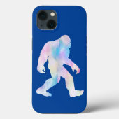 Waterverf Bigfoot Case-Mate iPhone Case (Achterkant)