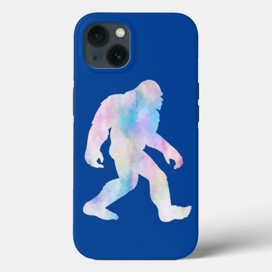 Waterverf Bigfoot Case-Mate iPhone Case (Achterkant)