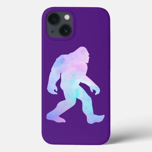 Waterverf Bigfoot Case-Mate iPhone Case (Achterkant)