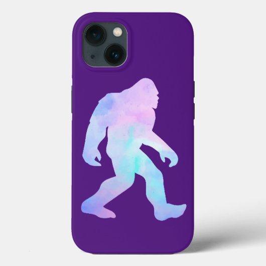 Waterverf Bigfoot Case-Mate iPhone Case (Achterkant)