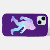 Waterverf Bigfoot Case-Mate iPhone Case (Achterkant (horizontaal))