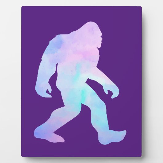 Waterverf Bigfoot Fotoplaat (Voorkant)