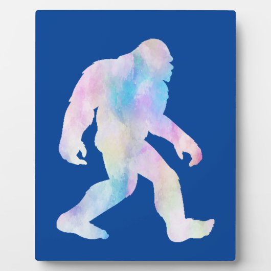 Waterverf Bigfoot Fotoplaat (Voorkant)