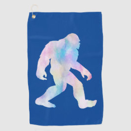 Waterverf Bigfoot Golfhanddoek