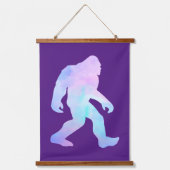 Waterverf Bigfoot Hangend Wandkleed (Voorkant)