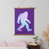 Waterverf Bigfoot Hangend Wandkleed (Slaapkamer)