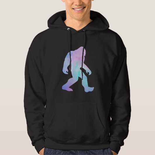 Waterverf Bigfoot Hoodie (Voorkant)