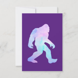 Waterverf Bigfoot Kaart