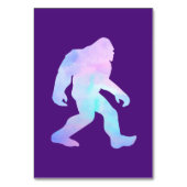 Waterverf Bigfoot Kaart (Voorkant)