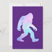 Waterverf Bigfoot Kaart (Voorkant)
