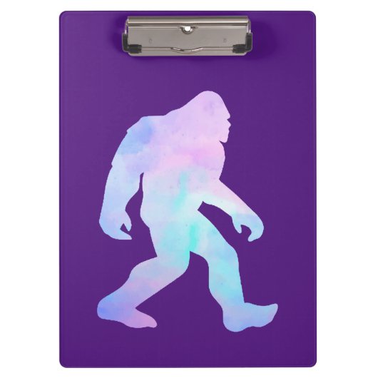 Waterverf Bigfoot Klembord (Voorkant)