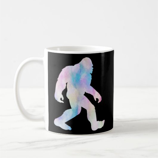 Waterverf Bigfoot Koffiemok (Links)