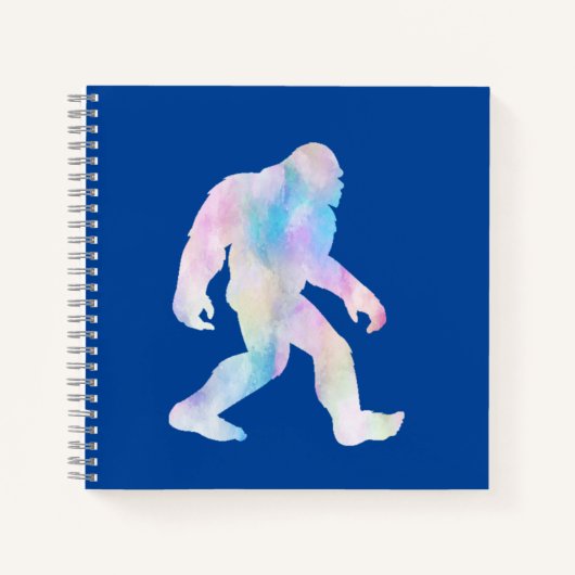 Waterverf Bigfoot Notitieboek (Voorkant)