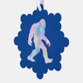 Waterverf Bigfoot Ornament Kaart (Links)