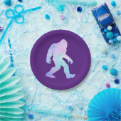 Waterverf Bigfoot Papieren Bordje (Feest)
