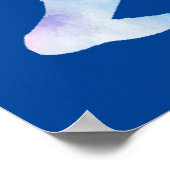 Waterverf Bigfoot Poster (Hoek)