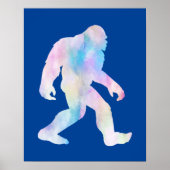 Waterverf Bigfoot Poster (Voorkant)