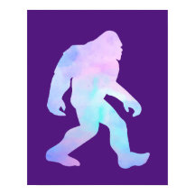 Waterverf Bigfoot