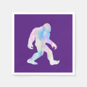 Waterverf Bigfoot Servet (Voorkant)