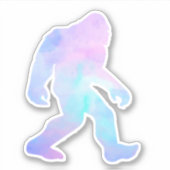 Waterverf Bigfoot Sticker (Voorkant)