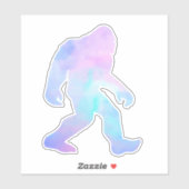 Waterverf Bigfoot Sticker (Vel)