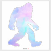 Waterverf Bigfoot Sticker (Vel)