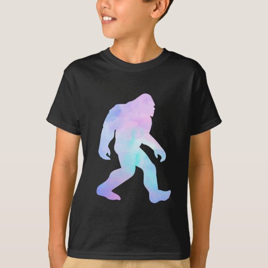 Waterverf Bigfoot T-shirt (Voorkant)
