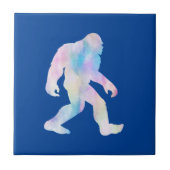 Waterverf Bigfoot Tegeltje (Voorkant)