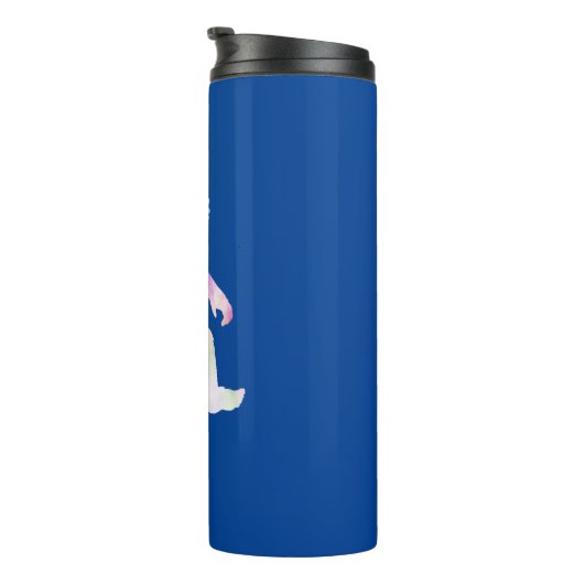 Waterverf Bigfoot Thermosbeker (Geroteerd rechts)