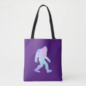 Waterverf Bigfoot Tote Bag (Voorkant)