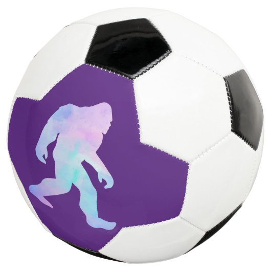 Waterverf Bigfoot Voetbal (Drie kwart)