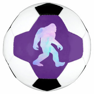 Waterverf Bigfoot Voetbal