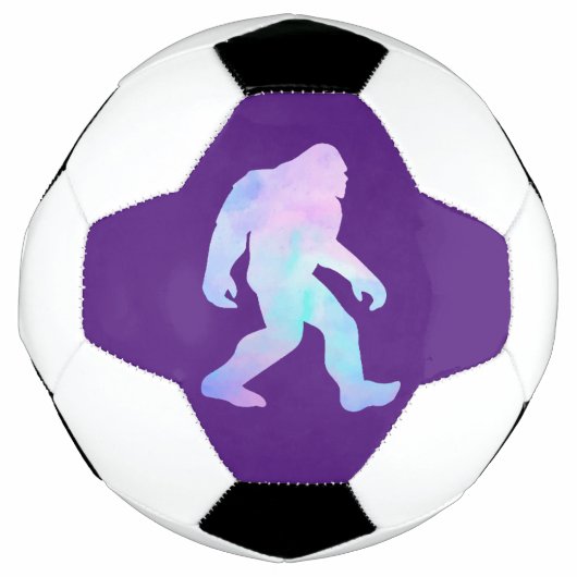 Waterverf Bigfoot Voetbal (Voorkant)
