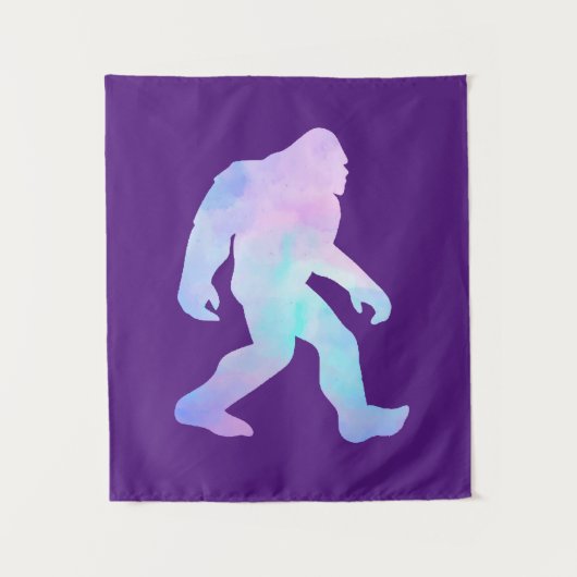 Waterverf Bigfoot Wandkleed (Voorkant)