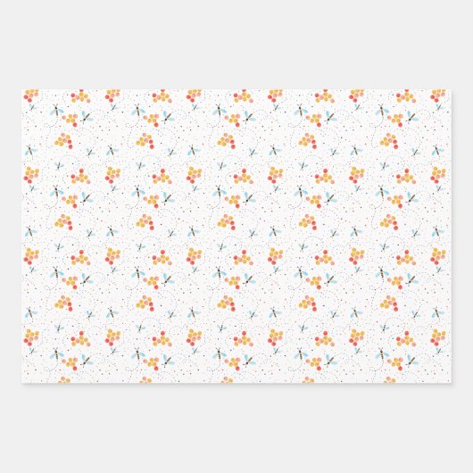 Waterverf bij  inpakpapier vel (Voorkant 2)