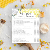 Waterverf bij - Schoenspel vrijgezellenfeest spel