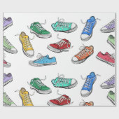 Waterverf bij uitvoering cadeaupapier (Vlak)