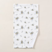 Waterverf bijen bad handdoek (Handdoek)