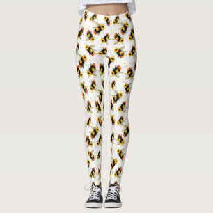 Waterverf Bijen Leggings